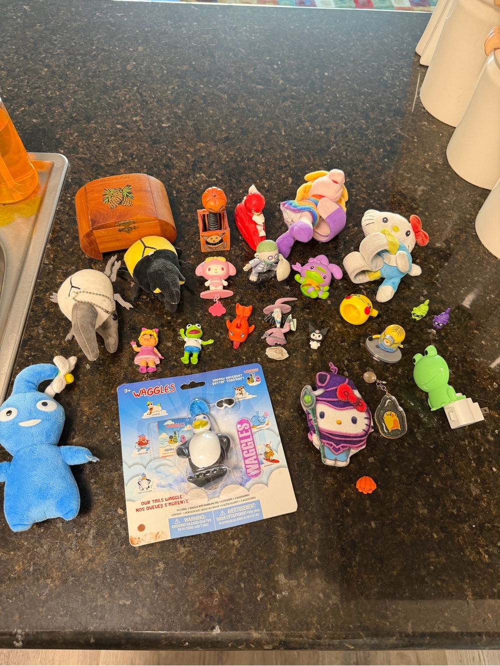 Huge Sanrio Disney Pikmin Trinket Prize Lot